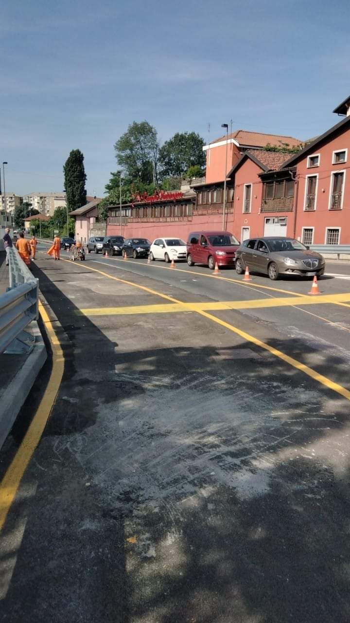 Beinasco Aperta La Terza Corsia In Strada Torino Per Far Defluire Il