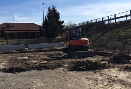 MONCALIERI - Partiti i lavori di riqualificazione dell'area Brandina