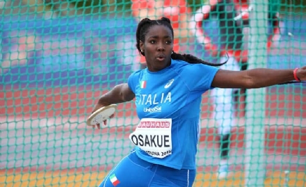 MONCALIERI - Troppo cortisone: Daisy Osakue rischia di perdere gli europei di Berlino