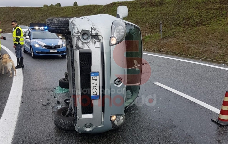 VOLVERA-NICHELINO-BEINASCO - Week-end di incidenti: cinque feriti, tra cui una famiglia